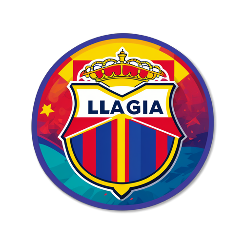 Oplev La Liga's Brand: Den Elskede Ligas Logo og Fabelagtige Farver!