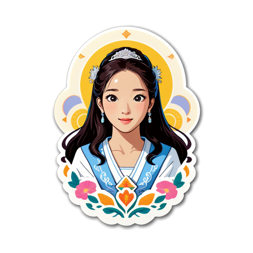 연기 여신 박신혜의 매력이 담긴 stickers! 당신의 마음을 사로잡을 특별한 디자인