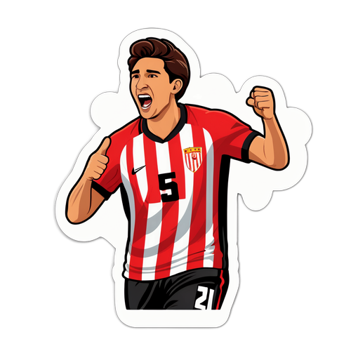 Người chơi Girona ăn mừng bàn thắng