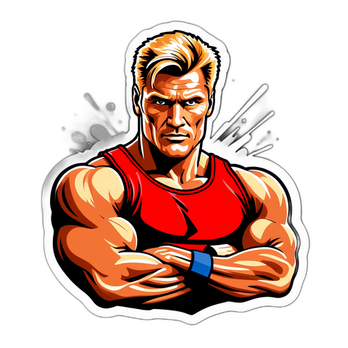 Inspiraatio Dolph Lundgrenin ikonista hahmoa