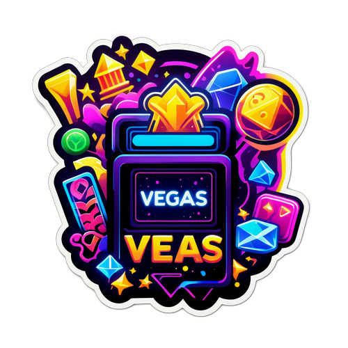 Стикер "Вегас: Ночная Вспышка"
