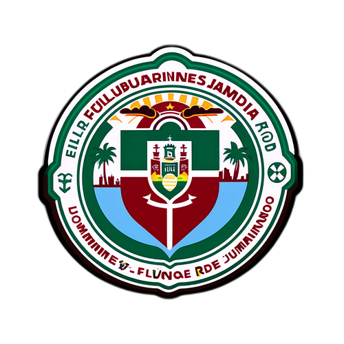 Fluminense Logo med Bylandemerker