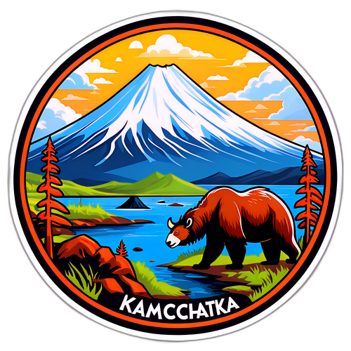Paysajul uimitor din Kamchatka