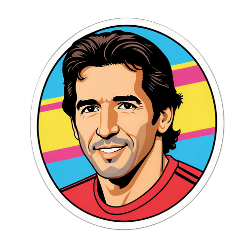 Retro Luis Garcia Sticker