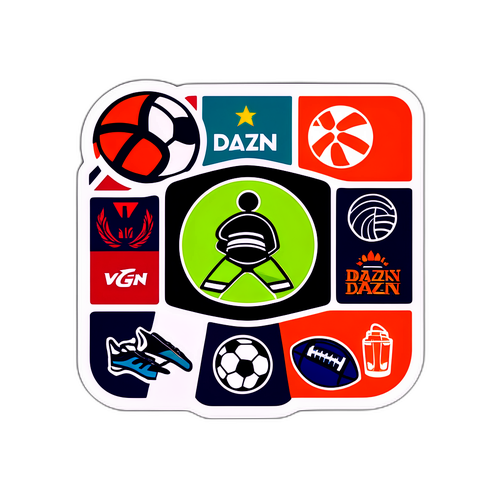 DAZN Sportok Sticker
