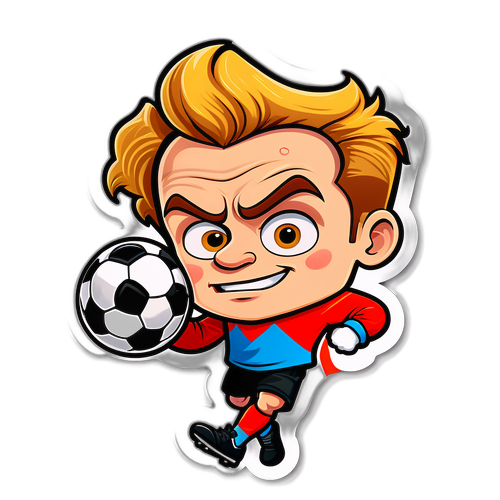 Anton Lundmark i tecknad stil