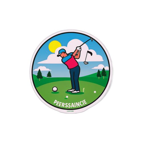 Golfare Scottie Scheffler Sticker