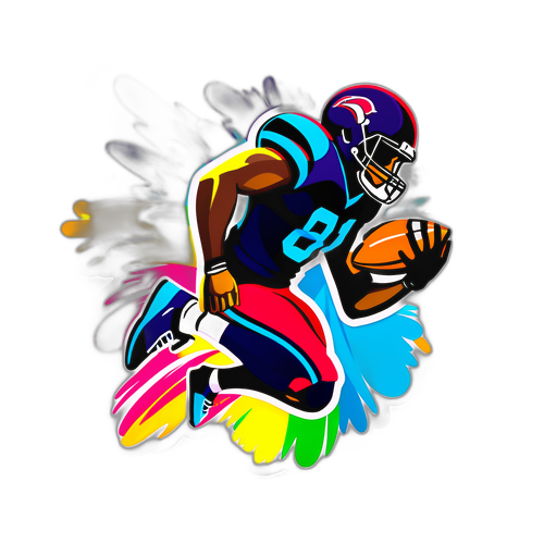 Vibrerende touchdown-sticker