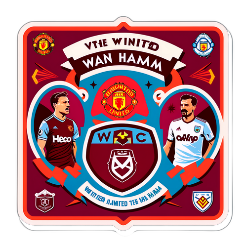 Design vintage pentru meciul Man United vs West Ham