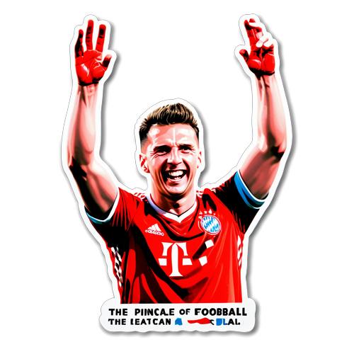 Sticker cầu thủ Bayern Munich ăn mừng