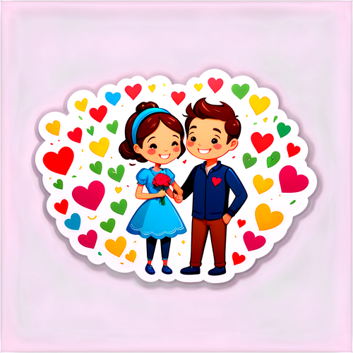 Rasa Cinta Tidak Terhingga! Ucapkan Selamat Hari Boyfriend dengan Sticker Penuh Romantis Ini!