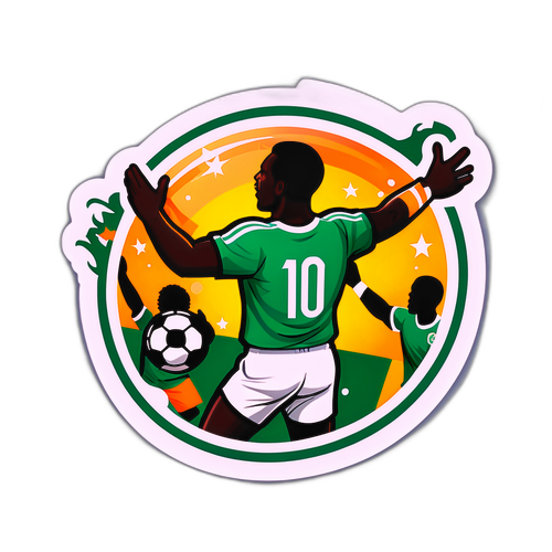 Autocollant de football en Côte d'Ivoire