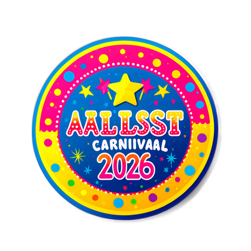 Aalst Carnaval 2026 Sticker