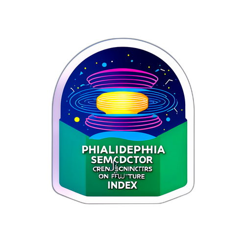 費城半導體指數未來影響的創意貼紙
