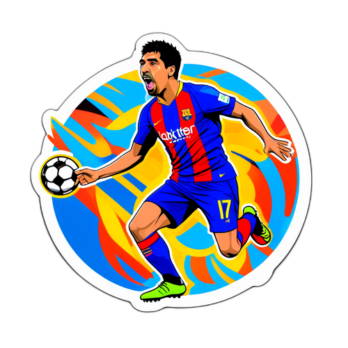 Stiker Luis Suárez Merayakan Gol