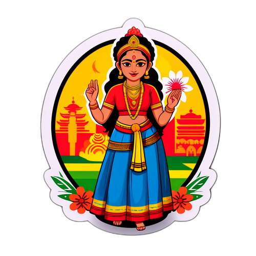 कन्नड़ गर्व का सांस्कृतिक स्टिकर