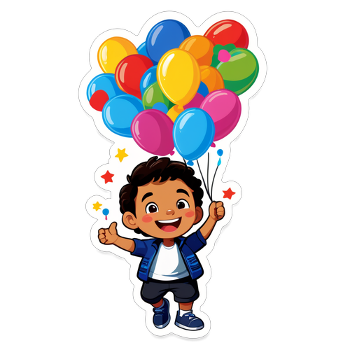 Kebahagiaan Tanpa Batas! Rayakan Hari Anak Nasional dengan Balon dan Confetti!