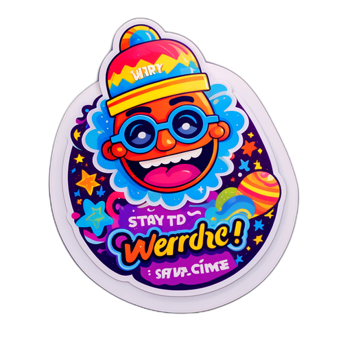 Quirky naklejka z Marty Supreme