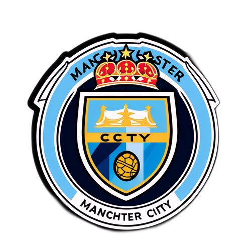 Sticker ya Manchester City