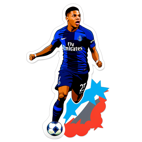 Silhouette Kylian Mbappé - Kebangkitan Bintang