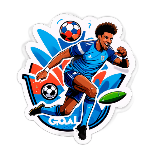 जोआओ पेड्रो का गोल उत्सव