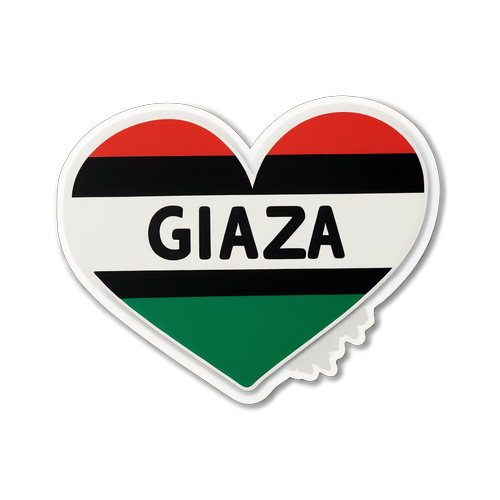 Gaza Hart Sticker