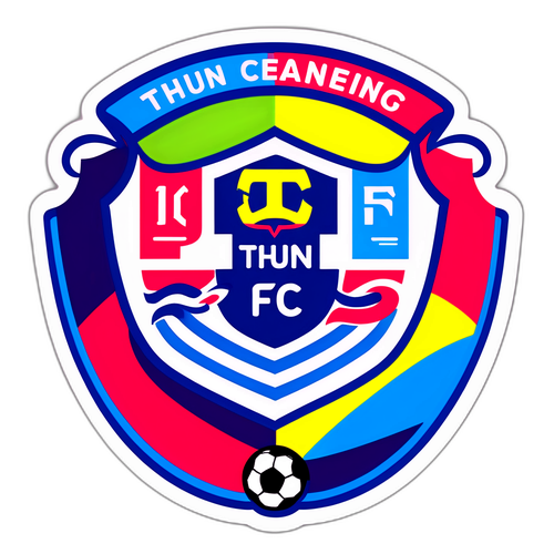 Thun FC Futbol Temalı Sticker