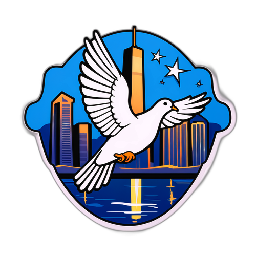 Sticker ng Maalay na Pahimakas ng Setyembre 11