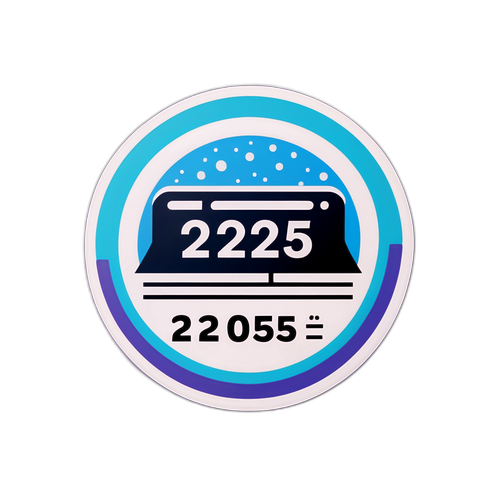 Rekaan Futuristik dengan Simbol Kalendar dan Gaji