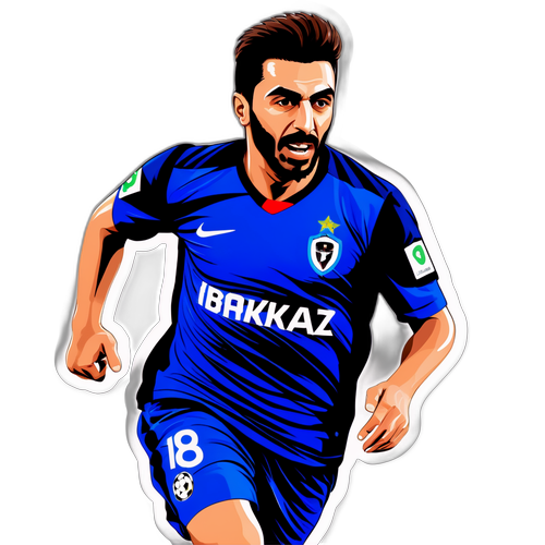 Barış Alper Yılmaz Futbol Anı Stickerı