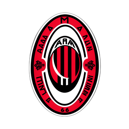 AC Milan Szurkolói Élmény Matrica