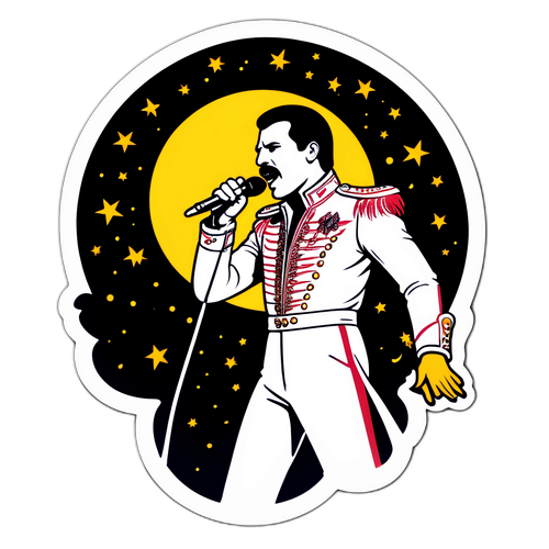 Autocollant inspiré par Queen