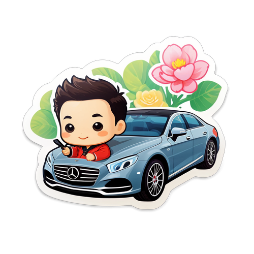 Sticker Cường Đô-la: Sang Chảnh và Ngộ Nghĩnh Đến Từng Chi Tiết!