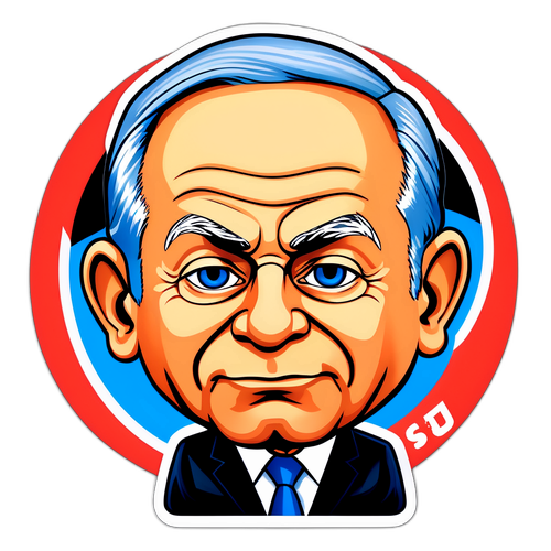 Bir Politik Karikatür: Benjamin Netanyahu