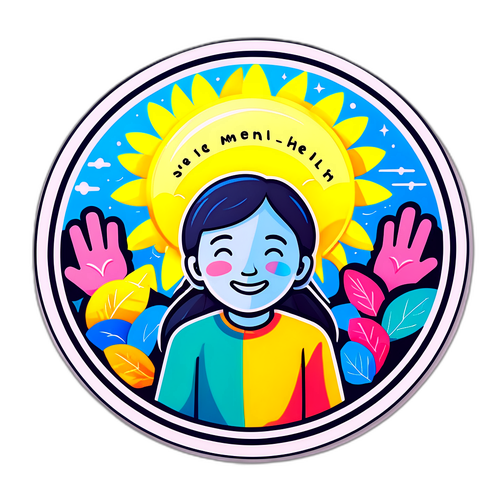 青少年心理健康贴纸