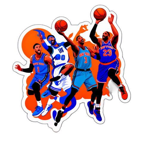 Adrenalina do Jogo de Basquete