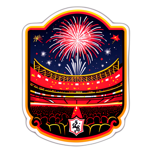 Sticker de un partido del Flamengo