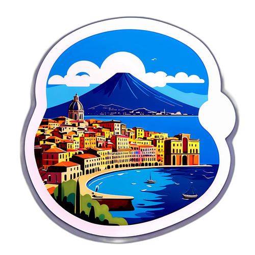 Αυτοκόλλητο Θάλασσας Νάπολης