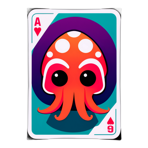 Rappresentazione Astratta di un Personaggio di Gioco da Squid Game