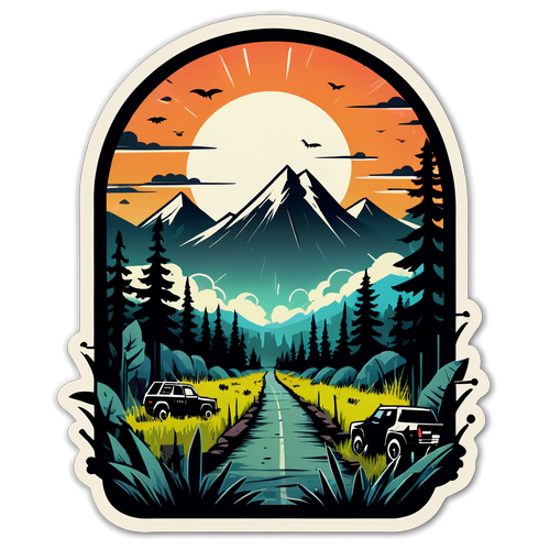 Post-apokalyptisk landskap inspirert av 'The Last of Us'