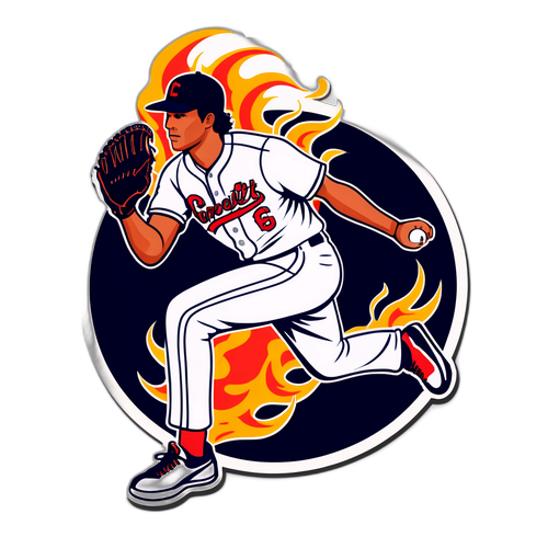 Garrett Crochet Fastball Action Sticker