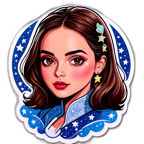 Stijlvolle sticker van Ana de Armas