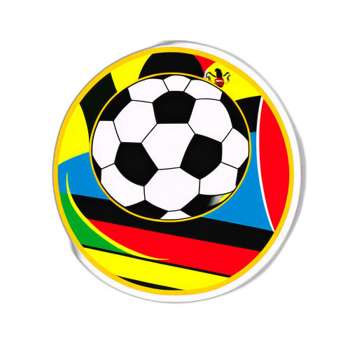 Sticker wa Timu ya Mpira ya Uganda