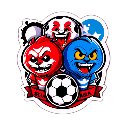 Nálepka Bohemians vs. Slavia