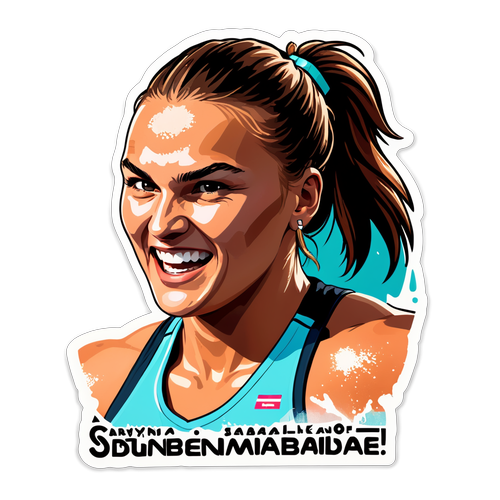 Onverwoestbare Kracht: Aryna Sabalenka's Inspirerende Boodschap Over Doorzettingsvermogen!