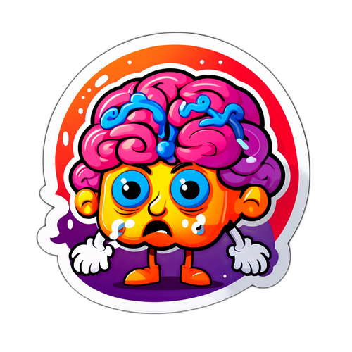 Sticker umoristic despre 'lapsus'