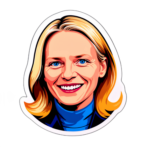 Sterk klistremerke av Sylvi Listhaug