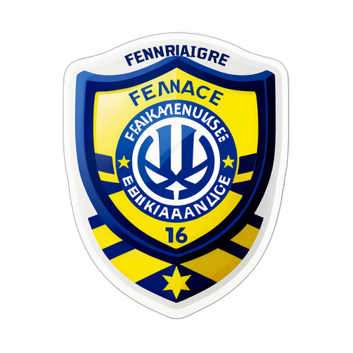 Fenerbahçe Logolu Sticker