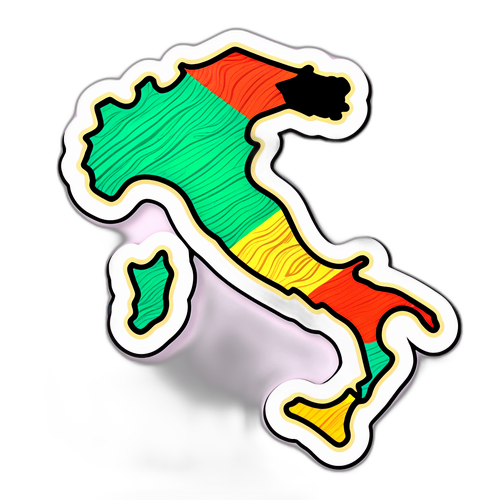 Adesivo Astratto INGV