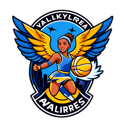 Lively Sticker for Golden State Valkyries vs Atlanta Dream